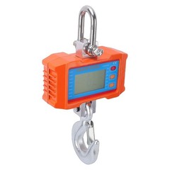 Portable hook crane scale 1000kg large backlit LCD energy saving two AA