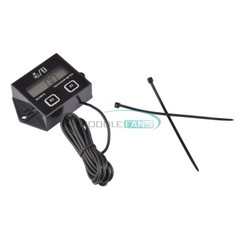 Digital RPM Tach Hour Meter Tachometer Gauge For Motorcycle Dirt Bike 2/4Stroke,