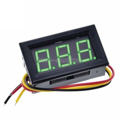 Green DC 0-100V LED Digital Display Voltmeter LED Voltage Panel Meter