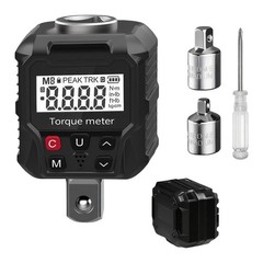 LED Digital Torque Adapter Kit with Data Storage for Automotive Repairs