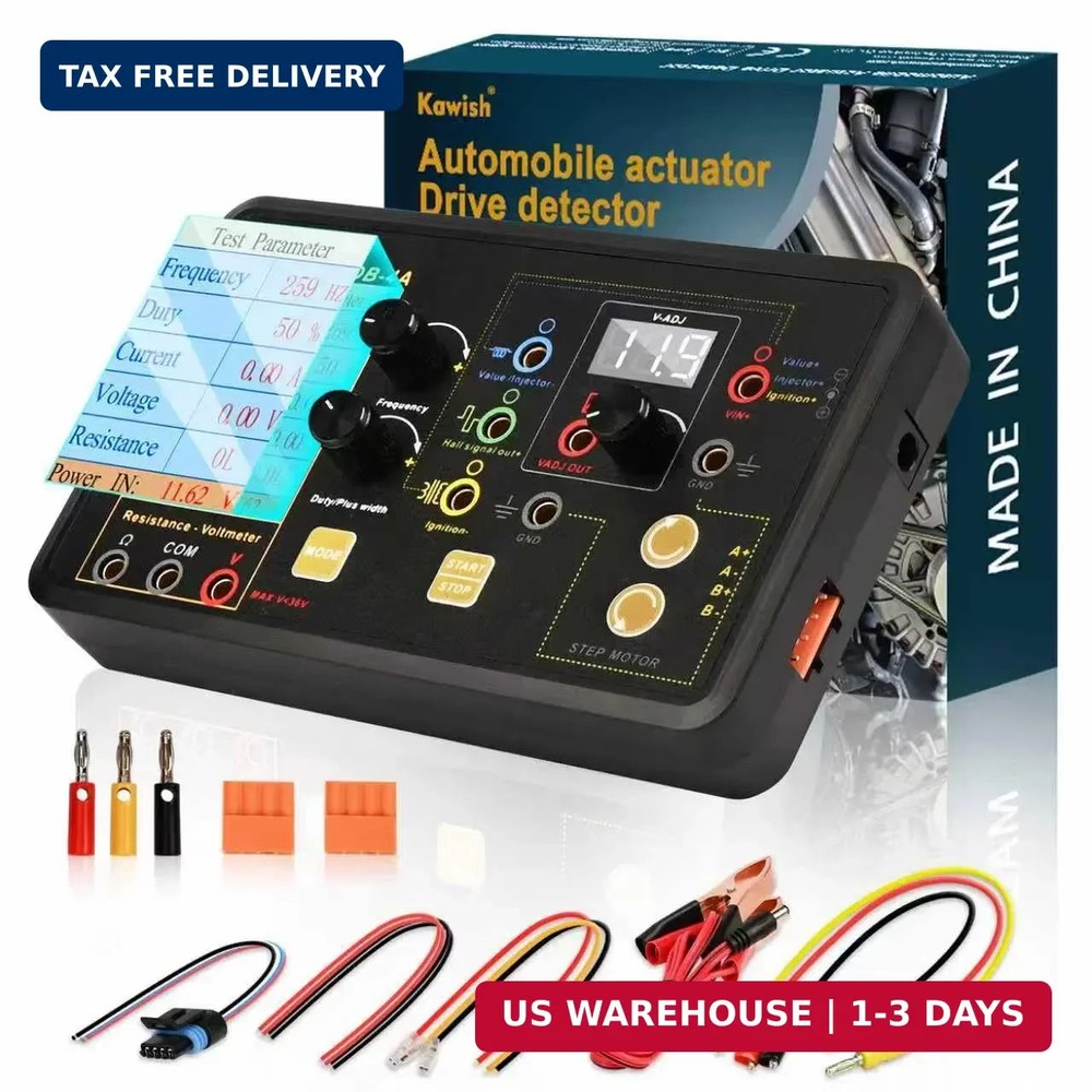 QDB-4A Ignition Coil Tester, Drive Automobile Ignition Coil Tester Injector for