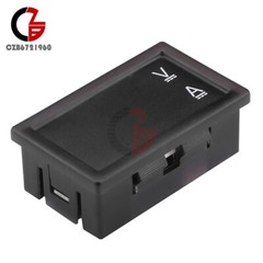 DC 0-300V 50A/100/200/400A Digital Current Voltage Meter Hall Ammeter Voltmeter