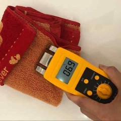 DM200 Textile Moisture Meter Digital Moisture Meter for Garment Fabric DM200T
