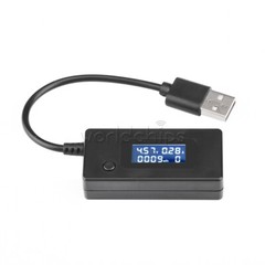 DC 4-30V/3-7V LCD USB Current And Voltage Charging Tester USB Extension Cable