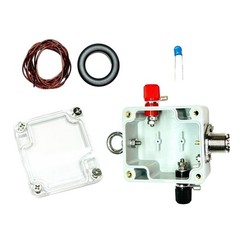 DIY AT43-ATR-BL Balun Kit ABS Enclosure with Waterproof Gaskets for Outdoor Use