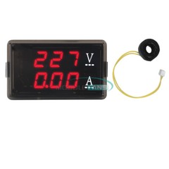 AC70~480V 10A/100A 0.56″ LED Display Voltage Current Meter Voltmeter Ammeter