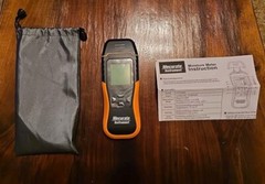 Digital Wood Moisture Meter Pin Type Detector 2 Mode 8 Calibration Backlit Wall