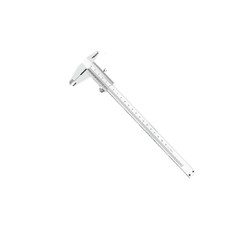 Lightweight Stainless Steel Vernier Caliper Mechanical Ruler for Precision Use
