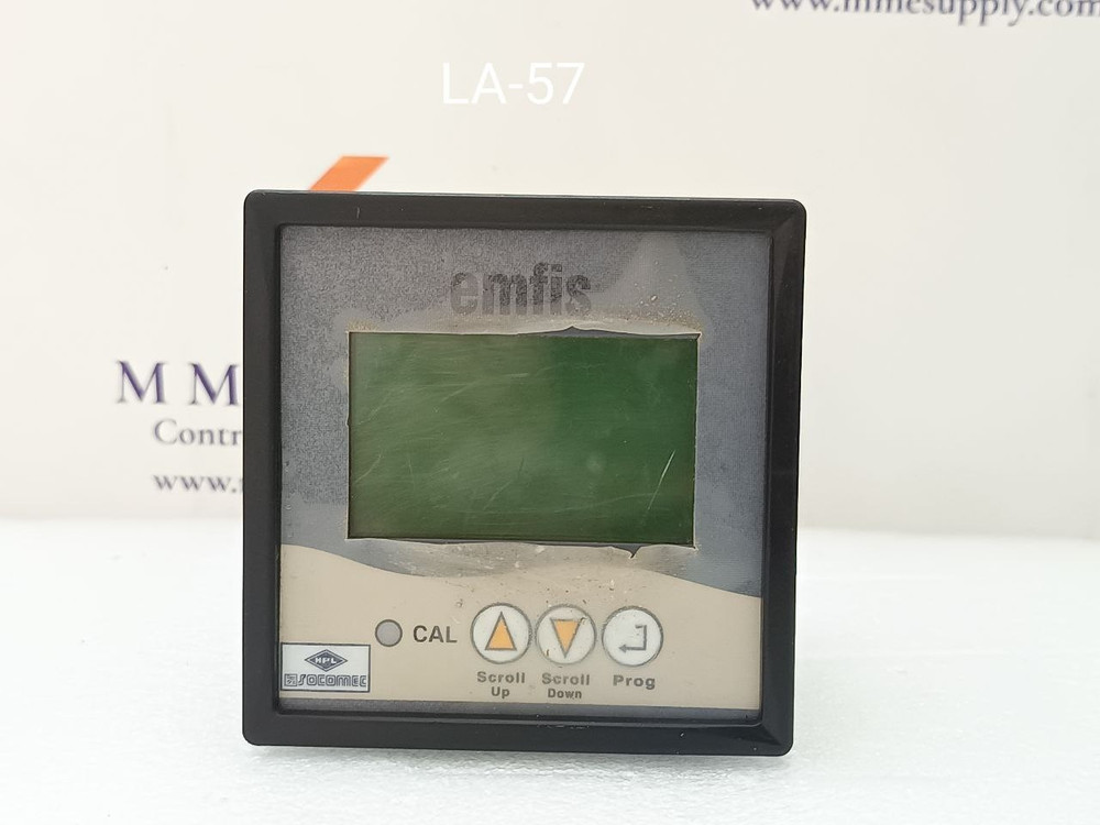 HPL EMFIS NEMFCT2EMFA1 Panel Mounted Multi-Function Energy LCD Meter *USED*