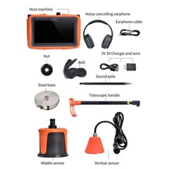 L4000 Underground Water Pipe Leak Detector Water Leak Locator for Outdoor/Indoor