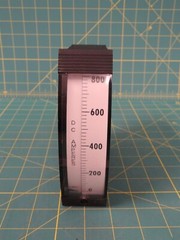 Weschler VX-252 Meter-Style Ammeter 0-to-800 D.C. Amperes NSN 6625-00-463-4368