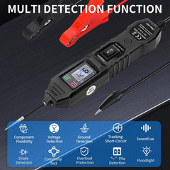Automotive Power Circuit Probe Tester, 3.5-36V DC Voltage & Fuse Tester