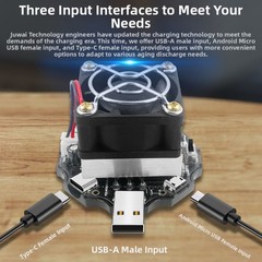 65W USB DC Constant Load Resistor for Battery Discharge and Fast Charging Tests