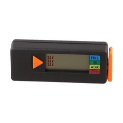 Digital Battery Tester Compact for Battery Check from Coin Cell to 9 Volt