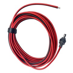 Heavy Duty 14AWG Cable for Starlink Red and Black Double Parallel DC Power Wire
