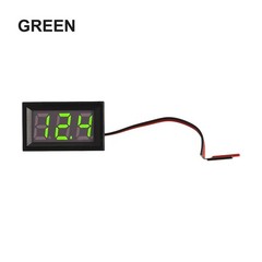 Compact and Efficient LED Display Voltmeter for DC Voltage Wide Voltage Range
