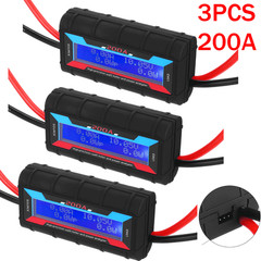 200A DC Digital Monitor LCD Volt Amp Meter Analyzer For RC Battery Solar Power#