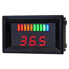 Red Hawk CGR-134 Charge Meter 36 Volt Digital Voltage Display, Horizontal…