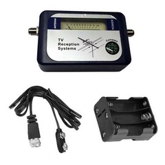 Easy To Operate DVB-T Finder TV Signal Meter Compact Lightweight Portable