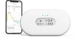 Airthings 2960 View Plus – Battery Powered Radon & Air Quality Monitor (PM, C…