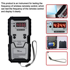 Remote Keys Infrared Frequency Tester 100M HZ to 1G HZ High Accuracy Digital Dis