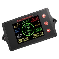Plastic Coulomb Meter For Electricians And Engineers 8-100V Digital Coulometer