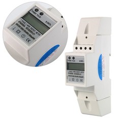 BAYM® 580 A 120V 60HZ Single Phase Din Rail KWH Watt Hour Din-Rail Energy Met…