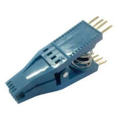 8 Pin SOIC Clip Gold Plated Contacts 0.1 inch Spacing for Chip Adapter Use