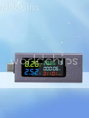 USB TypeC Tester Power Meter DC4.5~50V Digital Multimeter Voltage Current Tester