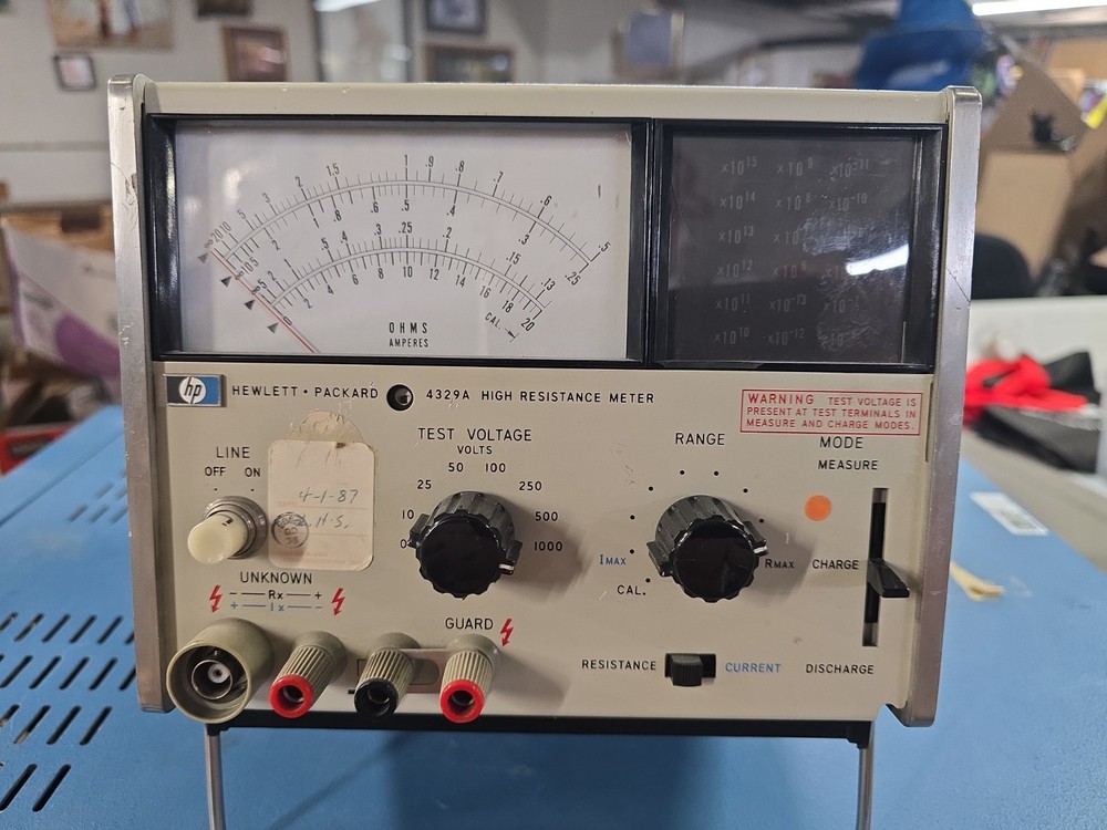 HP/Agilent/Keysight 4329A High-Resistance Meter