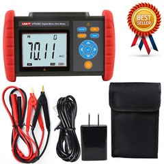 UNI-T UT620C Digital DC Test Micro Ohmmeter Connectors/Motor Resistance Tester