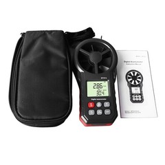 WT87A Portable Digital Anemometer with Thermometer for HVAC and Fan Testing