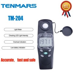 TENMARS TM-204 Autoranging Datalogging Light Meter Lux Meter
