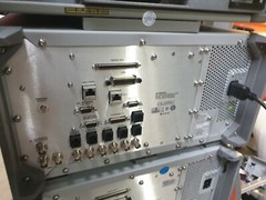AGILENT 8960 SERIES 10 E5515C-80E WIRELESS COMMUNICATIONS TEST SET W/ OPT 002 +