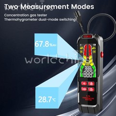 Combustible Natural Gas Propane Leak Detector Visual Leakage Tester Alarm
