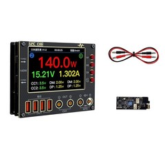 Compact C09 I2C Waveform Ammeter with Triple Display and Fast Response