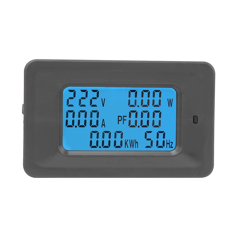 6 In 1 Digital LCD Meter Voltage 110-250V Current 100A Power Monitor Panel With