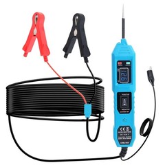 “Probador de circuitos multifuncional para automóviles, 6-24V, pantalla digital.