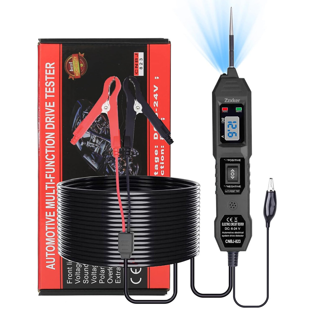Automotive Power Circuit Probe Tester, 3.5-36V DC Voltage & Fuse Tester