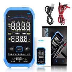 Advanced Digital Multimeter with Automatic Measurement and Overload Protection