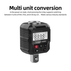 Digital Torque Wrench Adapter Torque Meter Electronic Torque Tester 17-340N·m