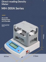 300g 0.01g Automatic Soild Density Meter for Precious Metal Gold Rubber Plastic