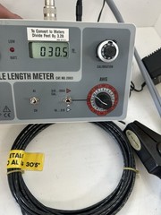 BEHA UNITEST 2003 Cable Length Meter Complete Tested Kit /Case LIKE NEW Greenlee