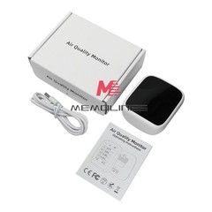 Portable WiFi Air Quality Monitor CO2 Temp & Humidity NDIR Sensor APP Control