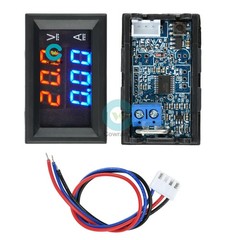 DC4-28V 0.28″ Voltmeter Ammeter LED Dual-Display Voltage Current Meter DC 0-100V