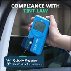 Digital Window Tint Meter – 3-in-1 UV/IR Rejection Tester for Solar Film