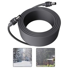 Waterproof Power Cable Various Length Options Reliable Indoor/Outdoor Use