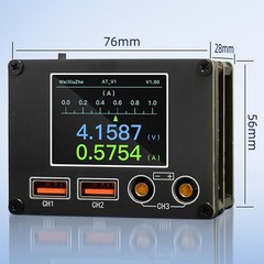 Professional Mobile Repair Ammeter ATV1 36 Volt 8 Amp with IPS Display Screen