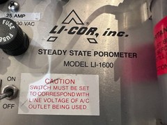 Li-Cor, Inc. LI-1600 Steady State Porometer