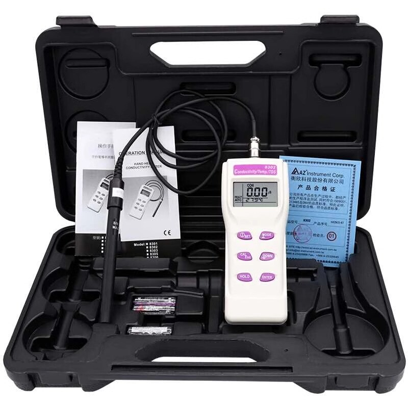 Conductivity Meter AZ8302 Conductivity Pen AZ8303 AZ8306 Water Purity Analyser